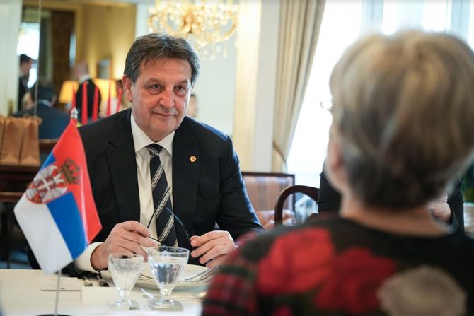 Bratislav Gašić, ambasadorka Belgije Kati Bugenhout