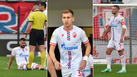 FK Crvena zvezda, Vladimir Lučić, Aleksandar Dragović, Uroš Spajić