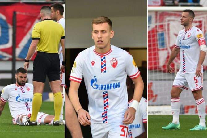 FK Crvena zvezda, Vladimir Lučić, Aleksandar Dragović, Uroš Spajić