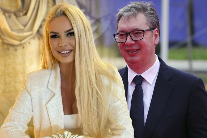 Ana Grozdanović i Aleksandar Vučić Ana Grozdanović i Aleksandar Vučić