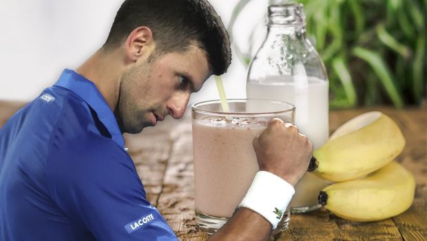 Novak Đoković smuti banana kakao