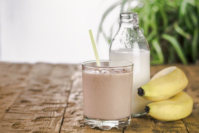 Smuti banana kakao čokolada Smuti banana kakao čokolada