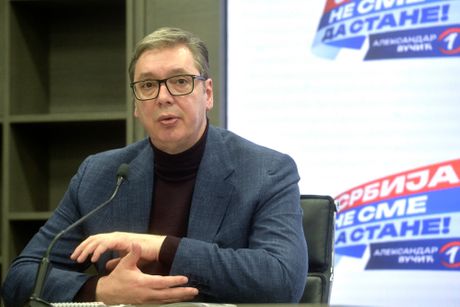 Sednica Predsedništva SNS Aleksandar Vučić