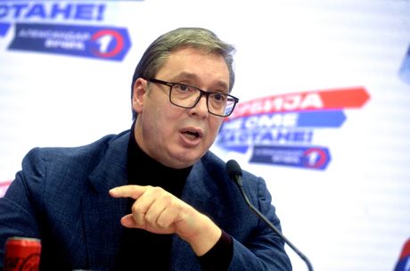 Sednica Predsedništva SNS Aleksandar Vučić