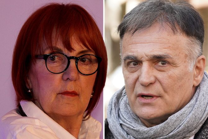 Vedrana Rudan i Branislav Lečić Vedrana Rudan i Branislav Lečić