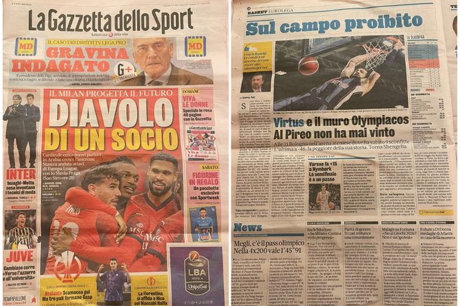 Gazeta delo Sport, 7. mart