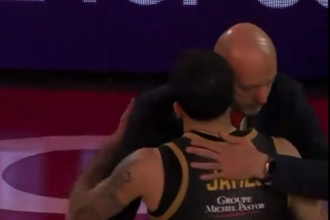 Majk Džejms i Saša Obradović Majk Džejms i Saša Obradović