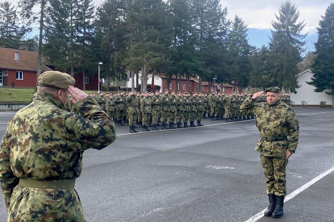 Vojska početak obuke najmlađe generacije vojnika na služenju vojnog roka