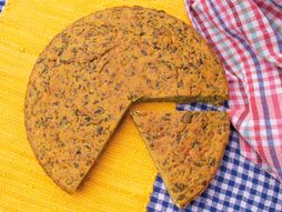 slana lenja pita sa kukuruznim brašnom