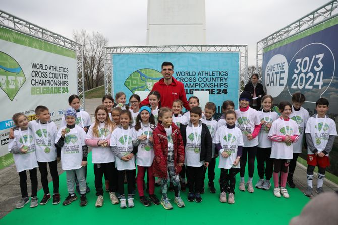 Promocija medalja Svetskog prvenstva u krosu Beograd 24