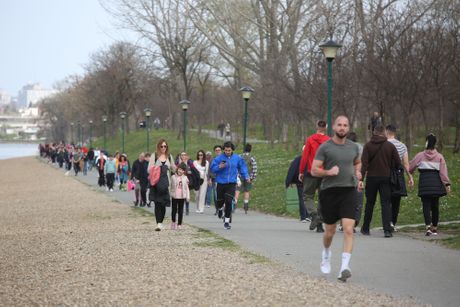 Lep martovski dan, Ada Ciganlija