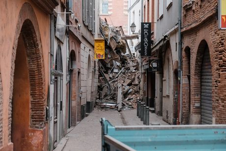 Francuska Tuluz srušila se zgrada
