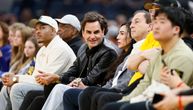 Rodžer Federer kao Novak Đoković: Švajcarac došao na NBA meč i "ukrao" šou zvezdama