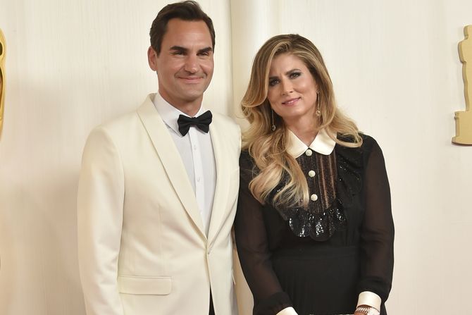 Mirka i Rodžer Federer, Oskar 2024 Mirka i Rodžer Federer, Oskar 2024