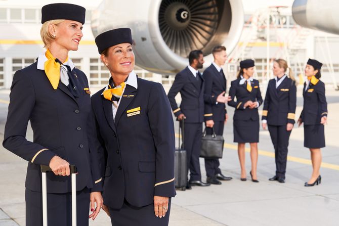 Lufthansa cabin crew