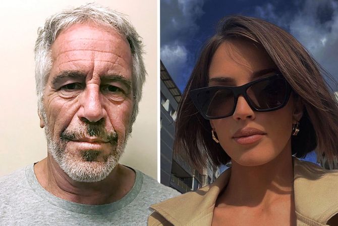 Džefri Epstajn i Tamara Pajić Džefri Epstajn i Tamara Pajić