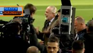 Skandal vlasnika Napolija: De Laurentis oterao fudbalera koji je davao izjavu, pa gurnuo kamermana
