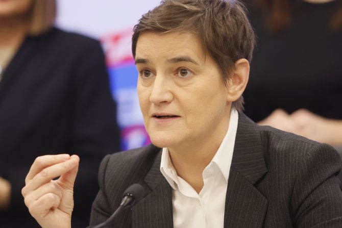 Ana Brnabić konferencija SNS aktivistkinje napadnute