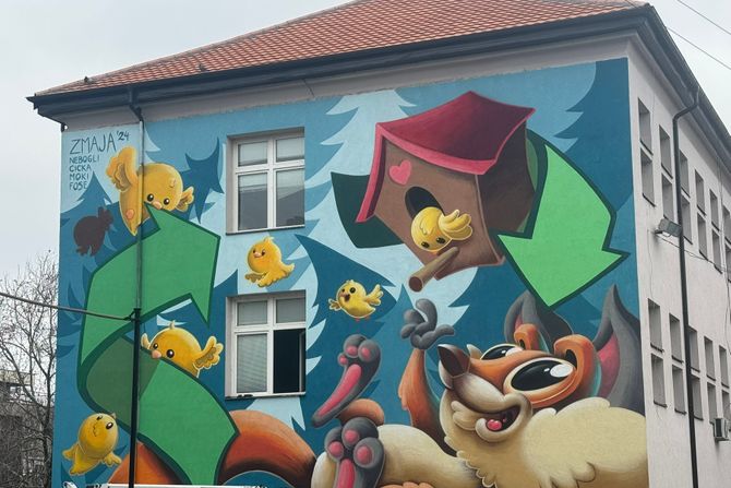 Ekološki mural u Boru