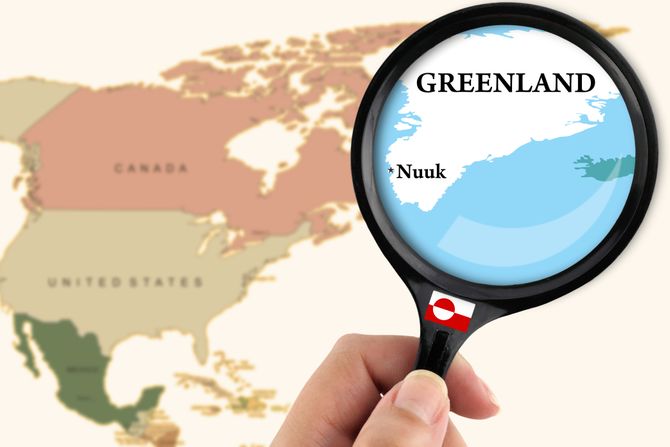 Grenland mapa Greenland Grenland mapa Greenland