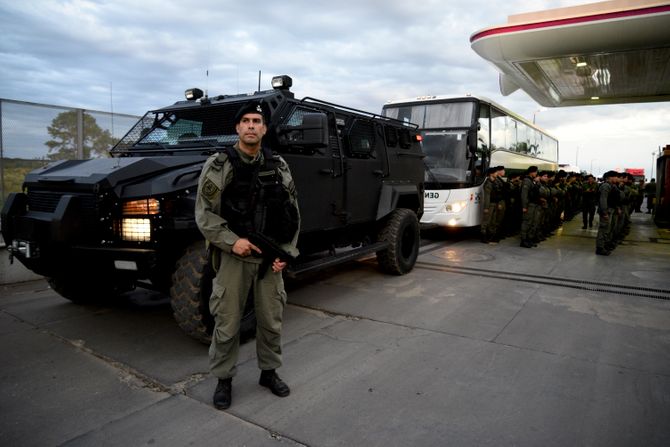 Rosario Argentina federalne snage policija