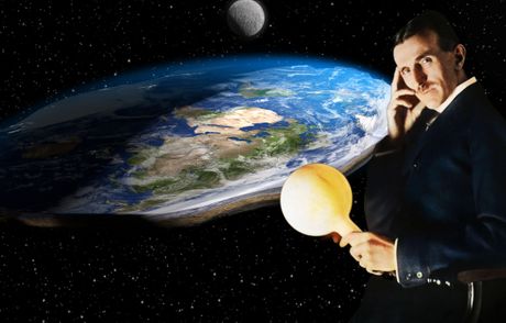 Nikola Tesla i ravna Zemlja
