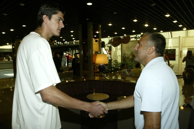 Darko Miličić, Željko Obradović Darko Miličić, Željko Obradović