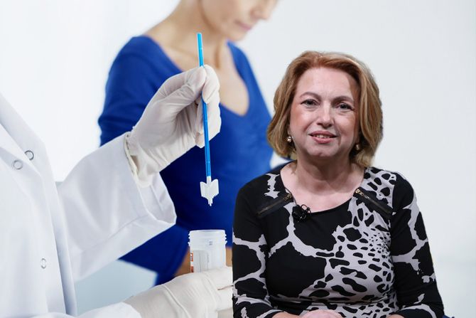 Dr Mima Fazlagić, Papanikolau test, Papa test, pap Dr Mima Fazlagić, Papanikolau test, Papa test, pap