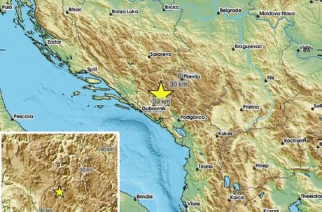 Zemljotres Crna Gora Nikšić