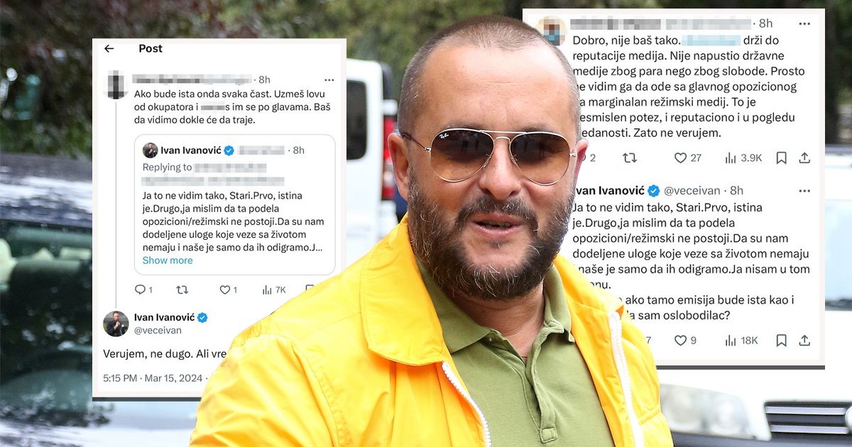 Ivan Ivanović odgovorio na prozivke - Telegraf.rs