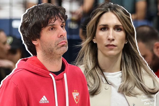 Miloš Teodosić i Jelisaveta Orašanin Miloš Teodosić i Jelisaveta Orašanin