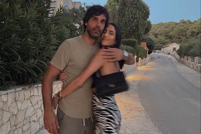 Jelisaveta Orašanin i Miloš Teodosić Jelisaveta Orašanin i Miloš Teodosić