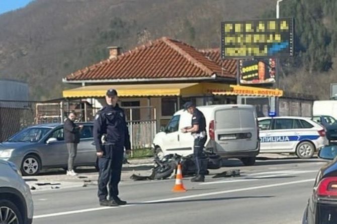 Prijepolje Hašimbegovića polje saobraćajna nesreća motociklista