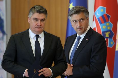Zoran Milanović i  Andrej Plenković
