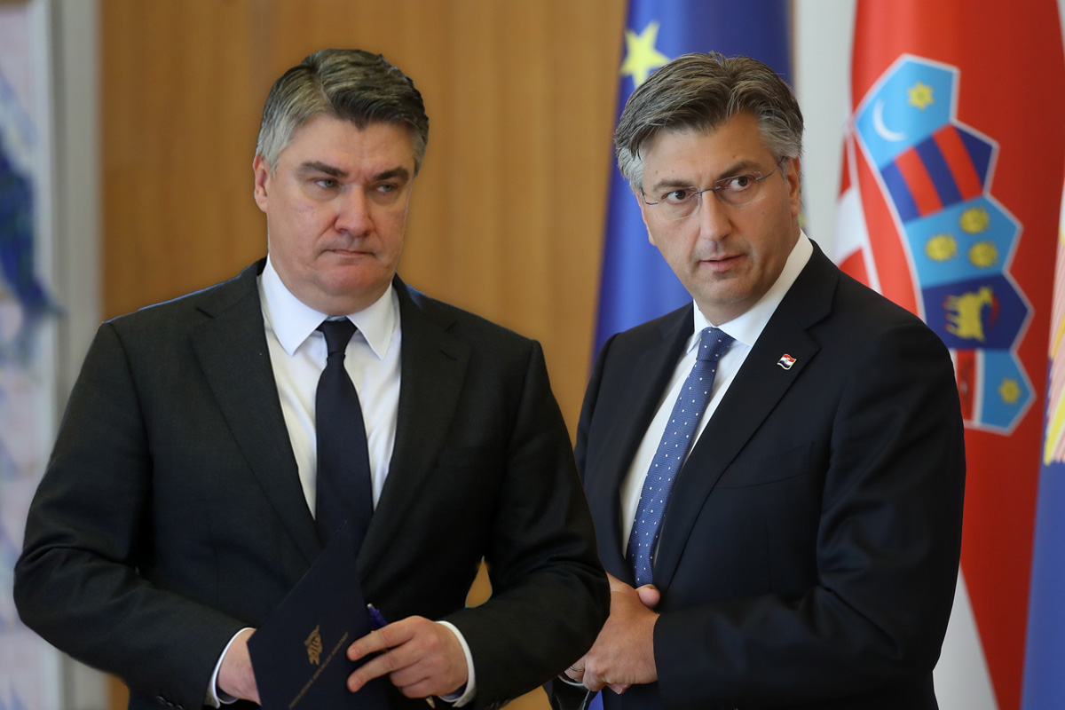 Nakon 4 i po godine Milanović i Plenković na sednici Veća za nacionalnu sigurnost