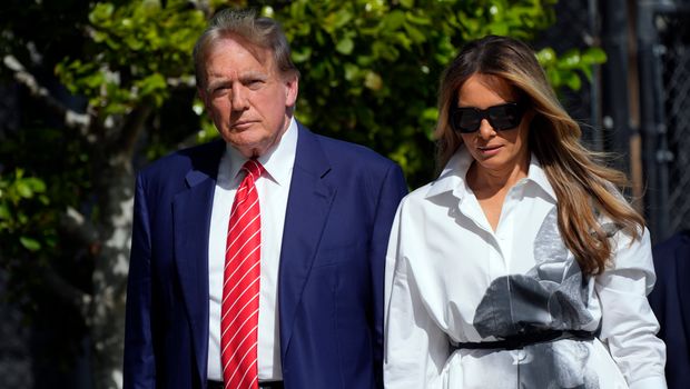 Melanija i Donald Tramp