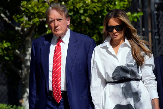 Melanija i Donald Tramp