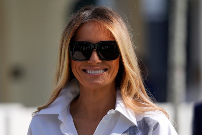 Melanija i Donald Tramp