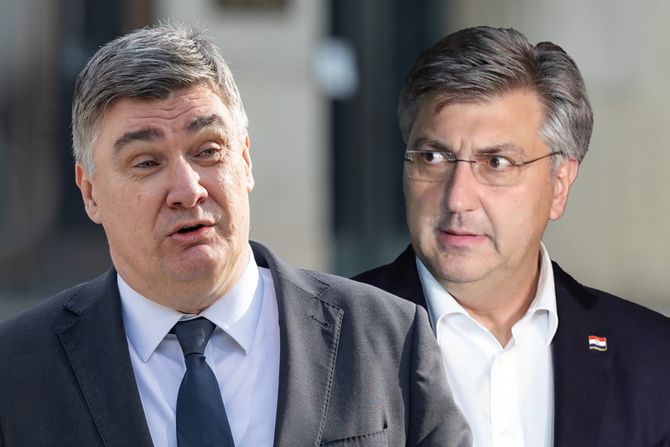 Zoran Milanović i Andrej Plenković