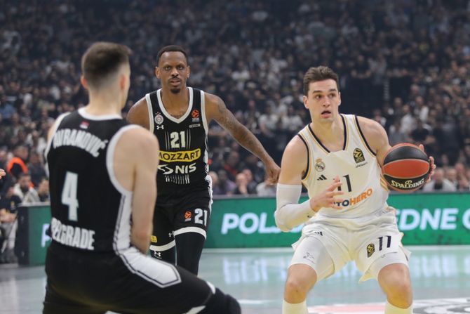 Košarka Evroliga KK Partizan KK Real Madrid