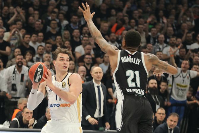 Košarka Evroliga KK Partizan KK Real Madrid Košarka Evroliga KK Partizan KK Real Madrid