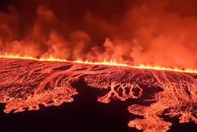 Erupcija na Islandu