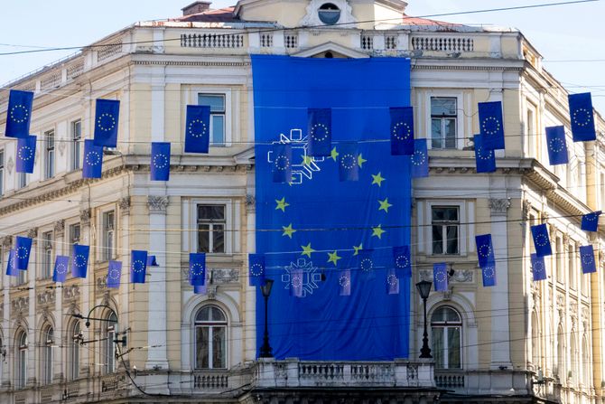 Sarajevo, zastava EU