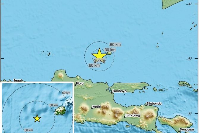 Indoneziju pogodio zemljotres jačine 6,5 stepeni po Rihteru