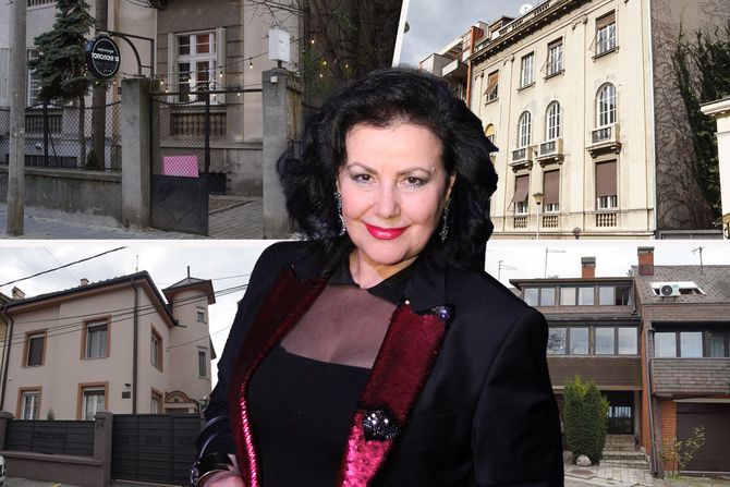 Snežana Savić, Kuće poznatih serija