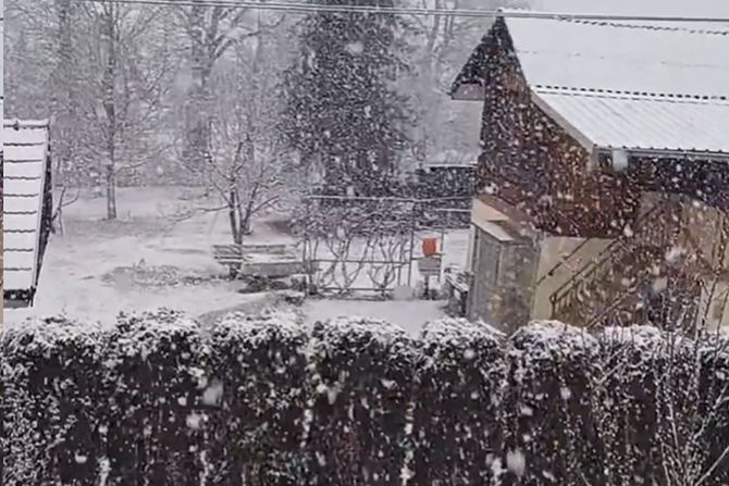 Sneg, Zlatibor