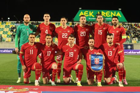Fudbalska reprezentacija Srbije, Srbija - Kipar