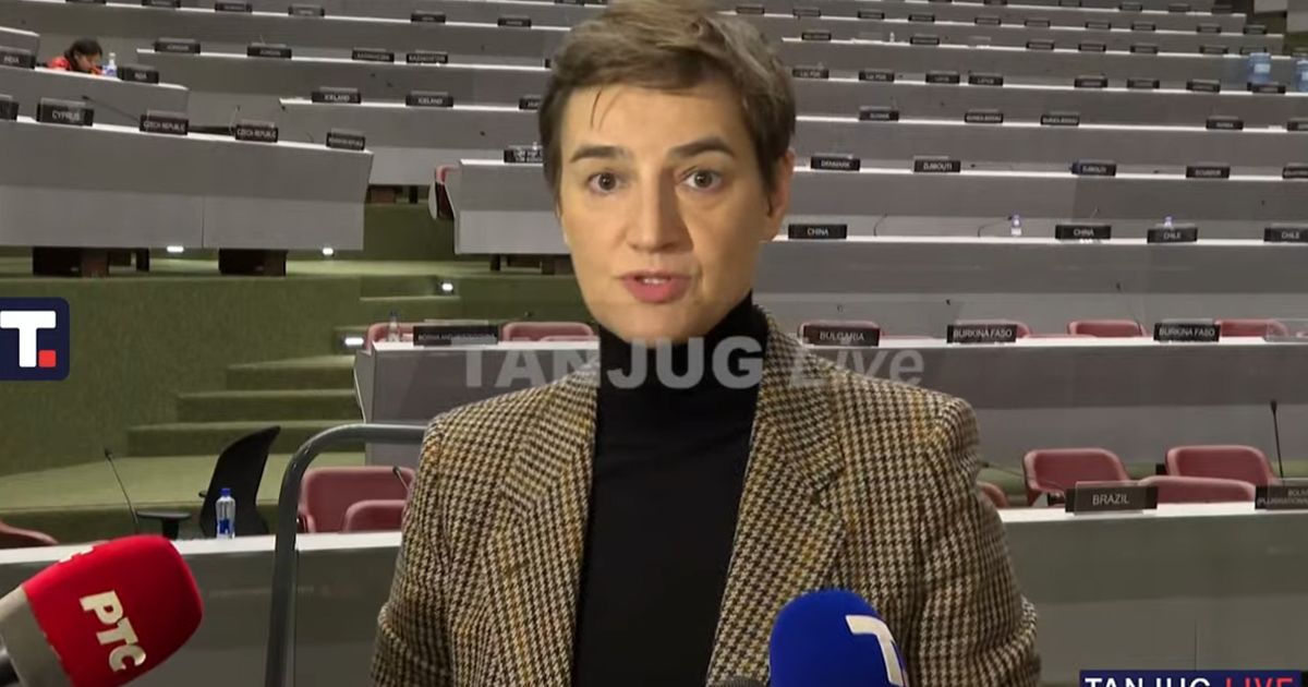 Brnabić: Da je opozicija sumnjala u birački spisak, ne bi tražila hitne izbore