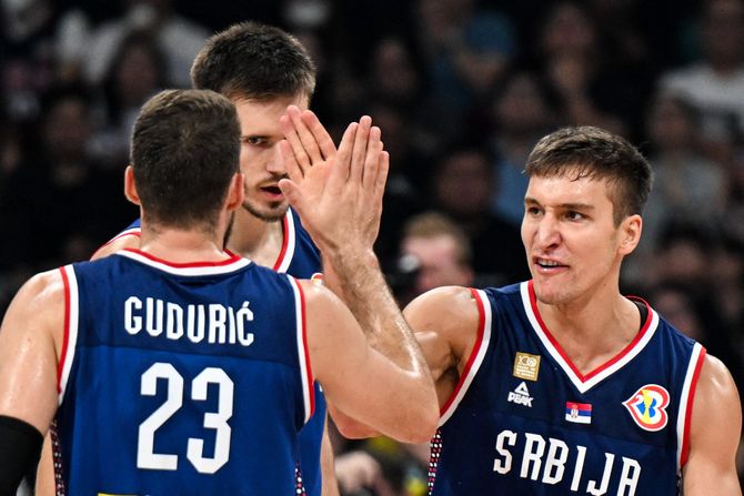 Marko Gudurić, Bogdan Bogdanović, Košarkaška reprezentacija Srbije