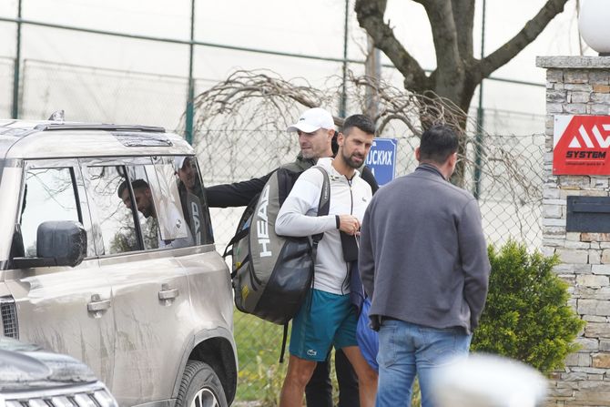 Novak Đoković, teniski tereni Baseline, Kosutnjak